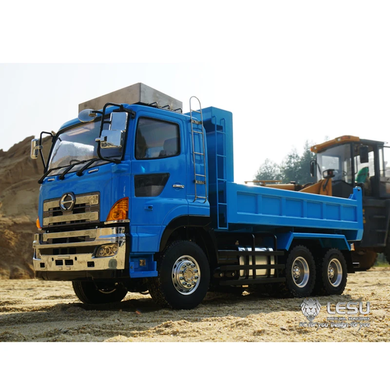 1/14 dump truck Hino700 full drive 6X6 hydraulic F frame hydraulic cylinder dump truck model LS-20130014 RCLESU Tamiya truck 1/14 dump truck Hino700 full drive 6X6 hydraulic F frame hydraulic cylinder dump truck model LS-20130014 RCLESU Tamiya truck