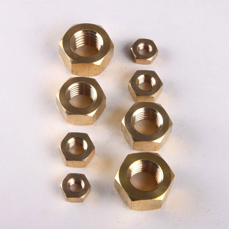 20PCS M1.4/M1.6/M5/M6 Cheap Copper Nut / Nut / Copper Hex Nut / Screw