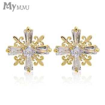 

Mumu fashion popular female temperament selection Earrings Korean personality exquisite Earrings autumn winter 2020 new z605