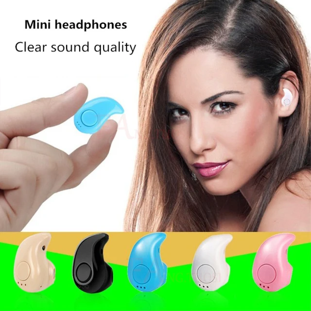 Mini Wireless Bluetooth Earphone in ear Sports with Mic Earbuds Handsfree Headset 1