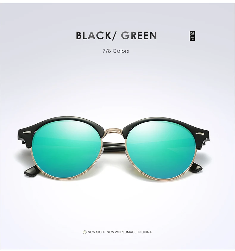 JackJad модные классические 4246 Clubround стильные поляризованные солнцезащитные очки унисекс винтажные новые брендовые дизайнерские солнцезащитные очки Oculos De Sol