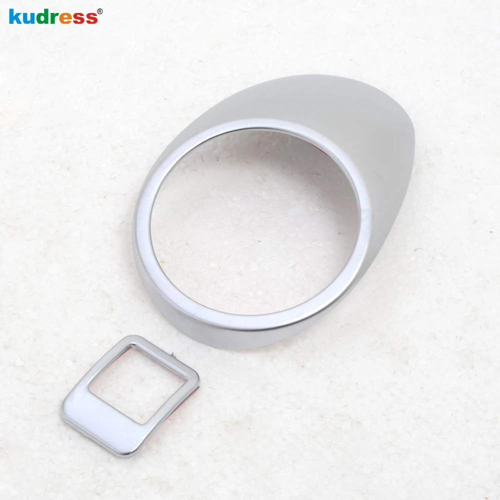 

For Volkswagen Tiguan 2009-2015 ABS Matte Accessories Inner Head Lamp Light Switch Cover Headligt Control Frame Trim