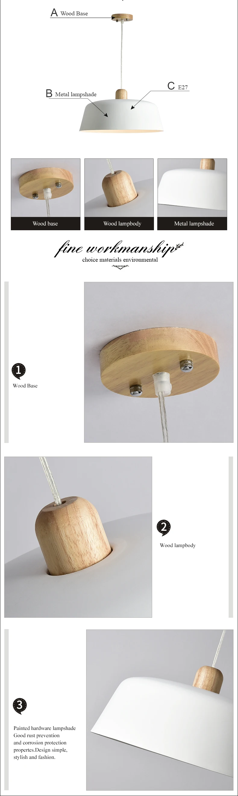 BOTIMI современный светодиодный подвесной светильник с белым металлическим абажуром для столовой, подвесной светильник из скандинавского шнура для кухни