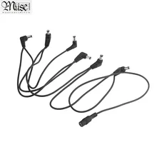 Vitoos 6 способов электрода Маргаритка цепи жгут кабель; из медной проволоки для гитарных эффектов Педаль питания адаптер сплиттер