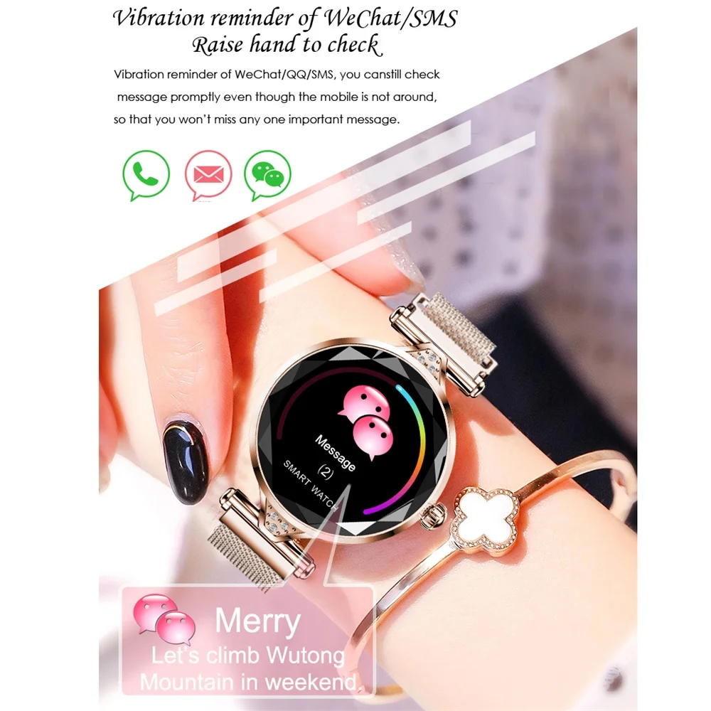 696 H1 Women Fashion Smart Wristband Heart Rate Blood Pressure Smart Bracelet Fitness Tracker Smart Watch Women Female Clock 696 H1 Women Fashion Smart Wristband Heart Rate Blood Pressure Smart Bracelet Fitness Tracker Smart Watch Women Female Clock