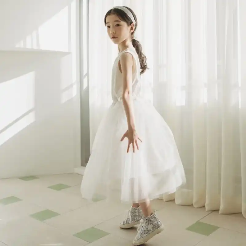 vestido branco meninas