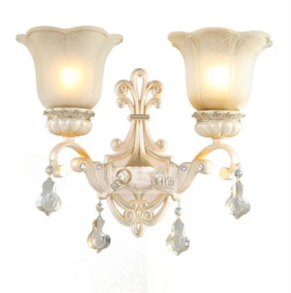 

American style high-end 2 head wall lamp wall lights wall lights for home led wall lamp contains LED bulbs free shipping