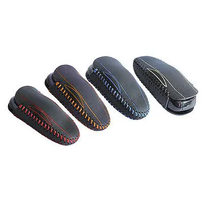 

1Pc Leather Key Case Cover Holder Ring Chain Fob for Tesla S Model