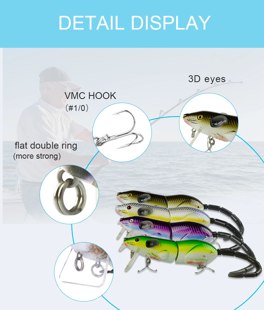 Rat mouse fishing lure 04