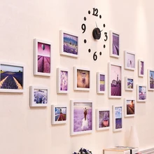European pictures frame font b wall b font combination photo frame Modern Photo font b Wall