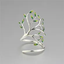 925 пробы серебряные кольца для женщин в форме капель глазури, открытые кольца для женщин, оригинальные женские ювелирные изделия ручной работы, предотвращающие аллергию, Стерлинговое Серебро