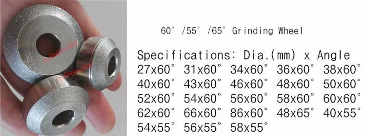 Клапан Инструменты для ремонта 60 градусов угол Диаметр 27-алмазное шлифовальное колесо шлифовальных камней refacer колеса