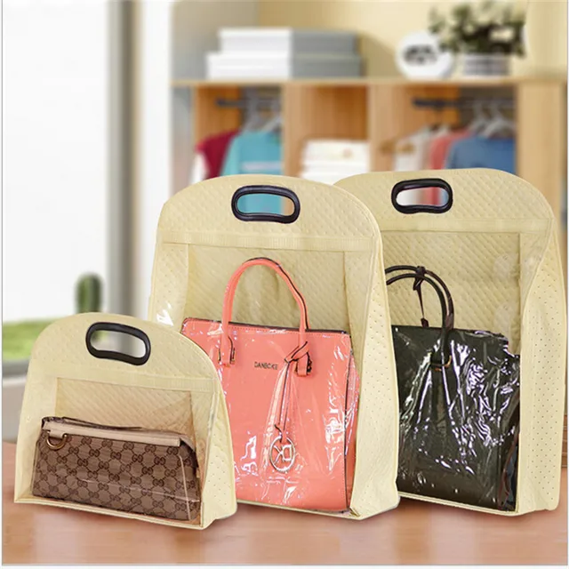 1 Pcs Keep Clean Handbag Collecting Dust Cover Bag Organizer 1 Pcs Keep Clean Handbag Collecting Dust Cover Bag Organizer Wardrobe Storage