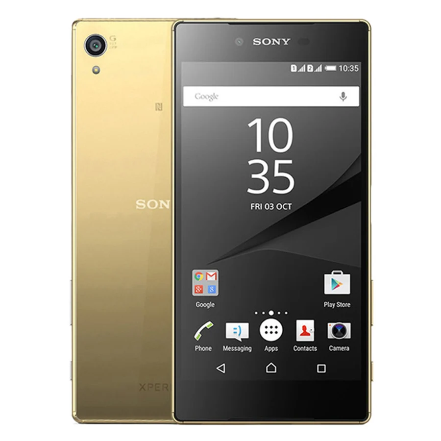 Мобильный телефон sony Xperia Z5 Premium E6853, 3 ГБ ОЗУ, 32 Гб ПЗУ, одна sim-карта, Android, четыре ядра, 5,5 дюймов, 23 МП, wifi, разблокированный, GSM LTE - Цвет: Gold