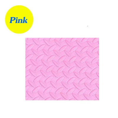 1,2 см толщиной 60*60 см Детский напольный коврик из пенопласта, коврик-пазл, коврик для упражнений, нескользящий пенный игровой коврик из пенопласта EVA, детский игровой коврик PX63 - Цвет: PX63 Pink