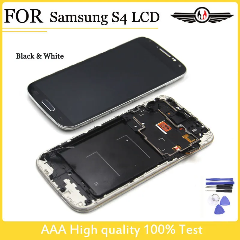 Prix pour I9500 LCD Pour Samsung Galaxy S4 i9500 I9505 LCD Display + Écran Tactile En Verre Digitizer + Lunette Cadre Assemblée Foncé-bleu/blanc Prix pour I9500 LCD Pour Samsung Galaxy S4 i9500 I9505 LCD Display + Écran Tactile En Verre Digitizer + Lunette Cadre Assemblée Foncé-bleu/blanc