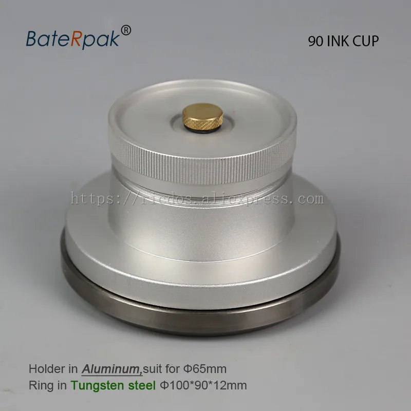 

BateRpak 90mm aluminum ink cup holder with Tungsten steel ring