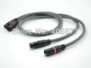 

1.5M Pair audio AC2000 8N OFC Silver-Plated XLR Interconnect Cable