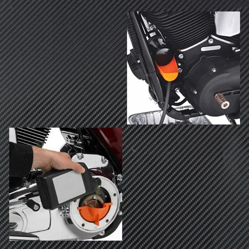 오토바이 오일 필터 깔때기 기본 더비 채우기 커버, 할리 투어링로드 킹 Sportster XL 883 1200 Iron XR Dyna Softail 2