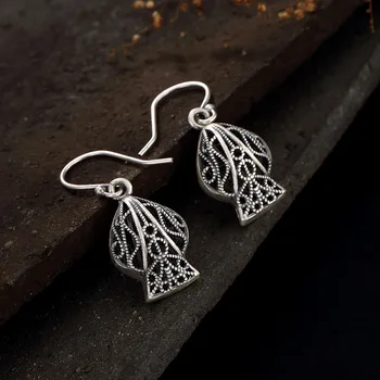 

Earings Fashion Jewelry Hollow Out Wire Inlay Fish Personality Joker Female Earrings Eardrop Wholesale Restoring Ancient Ways