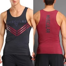 Vertvie Men’s Tank Top Sports Vest Gym Fitness Outdoor Sportswear Running Vests Sleeveless Breathable Cotton Sweat Vest For Man