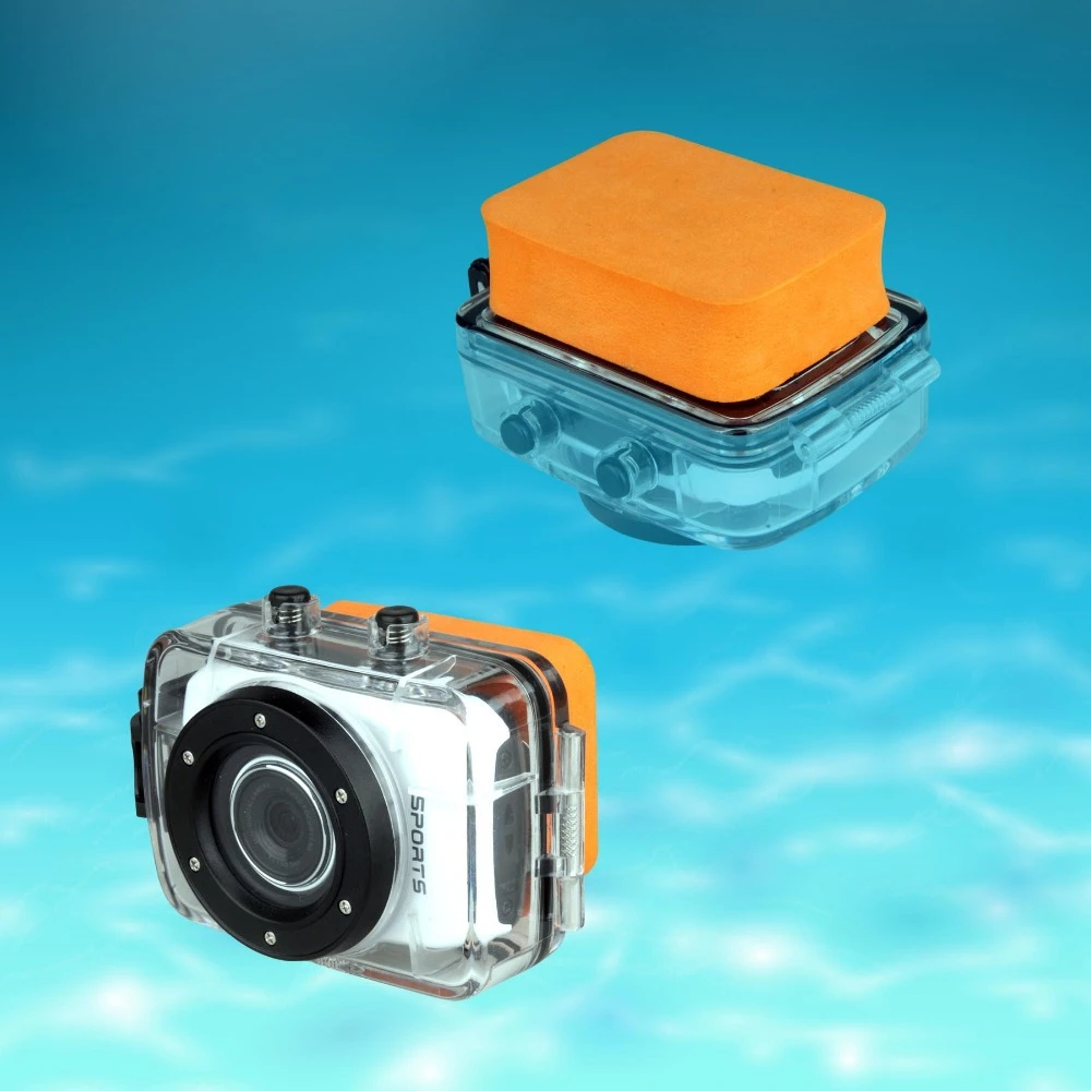 Accesorios de cámara Gopro, flotador flotante con adhesivo 3M Anti para cámara GoPro Hero Hero2 Hero3 AS 15 AEE, 5 unids/lote|accessori gopro boxbox float - AliExpress