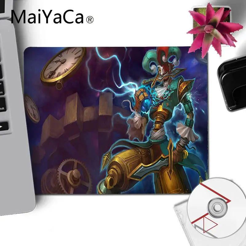 MaiYaCa хорошее использование League of Legends Shaco ноутбук коврик для мыши Гладкий блокнот для письма настольные компьютеры мат игровой коврик для мыши - Цвет: No Lock Edge25x29cm