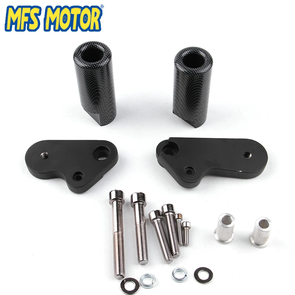 Freeshipping motorcycle parts No Cut Frame Slider Protector For Yamaha YZF R1 YZFR1 YZF R1 2009