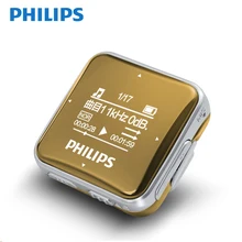 PHILIPS 8GB Портативный MP3-плеер для студенческого спорта без потерь плеер клип SA2208