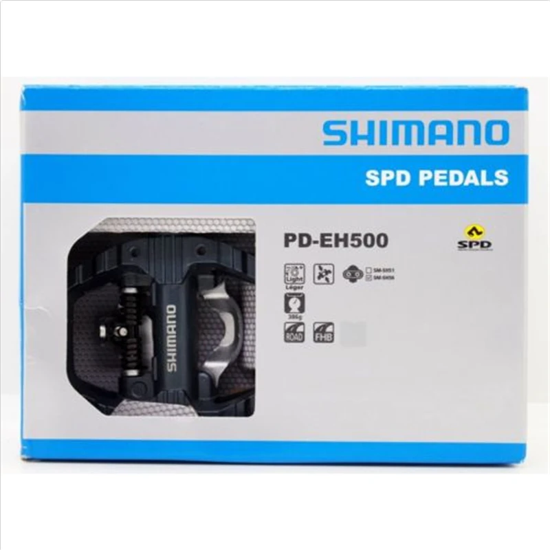 Shimano PD-EH500 педаль SPD шоссейный велосипед туристические педали с SPD бутсы велосипедная часть