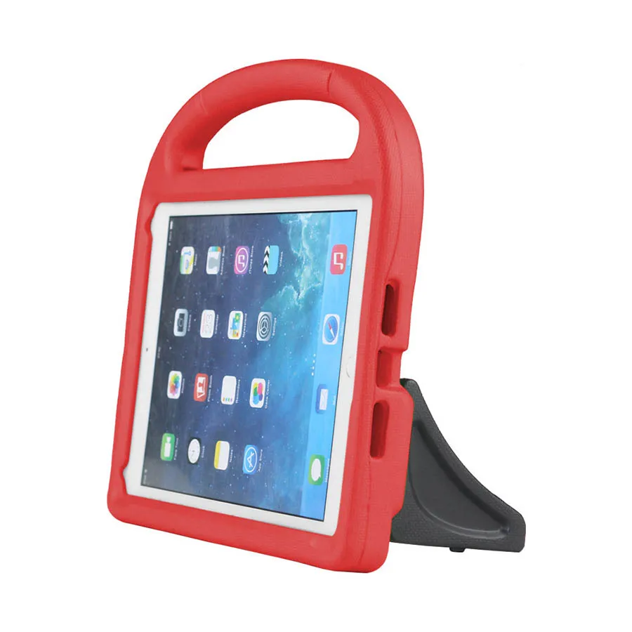 Kids Shockproof Case For New iPad 9.7 2017 2018 Pro 9.7 inch Air 2 Air 1 Children Safe EVA Protective Case Tablet Stand Cover (86)
