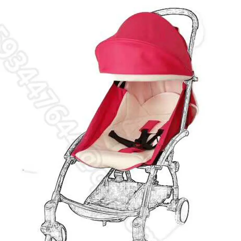 

2018 New Arrival Stroller Canopy and Cushion 2pc/set Yoyo Yoya Babyyoya Babytime Pram Awning Shed &mat Winter Warm Wind Cover