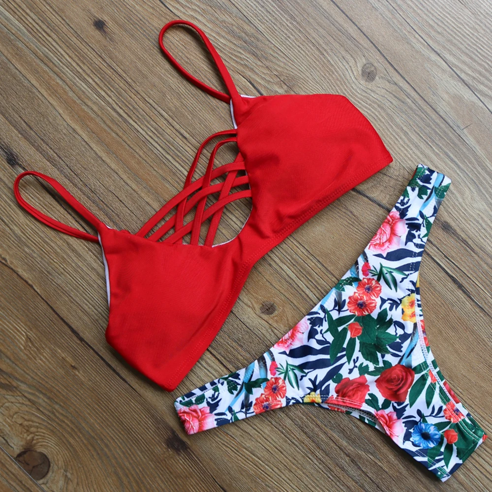

Imayio Printed bikini set new