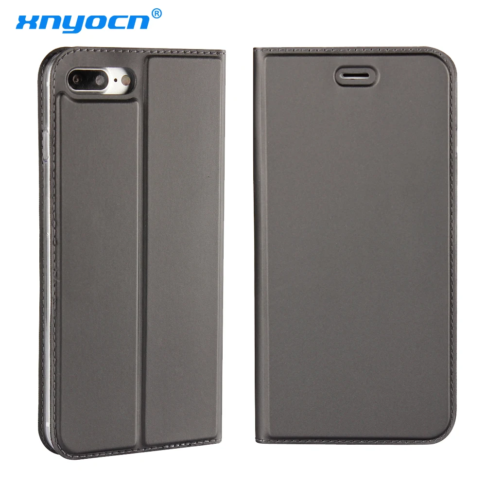 Роскошный флип-чехол Xnyocn с магнитной пряжкой для Apple Iphone 7 Plus кожаный