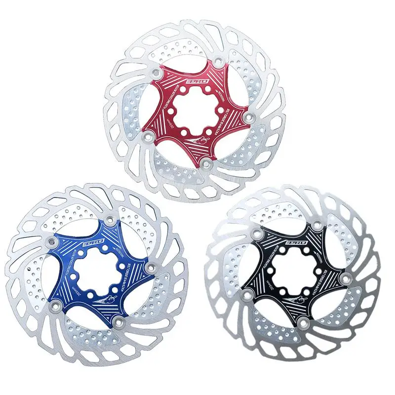 

203mm/7.99 Hot Aluminum Alloy Mountain Bike Floating Cooler Rotor 203mm Six Nail Disc Brake Pad