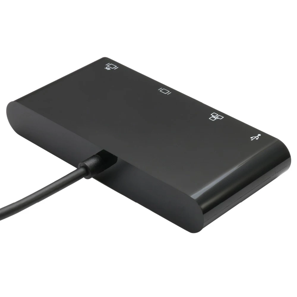 USB-C Узловая док-станция Thunderbolt 3 к HDMI 4 K VGA USB3.0 концентратор Gigabit Ethnernet RJ45 1000 Мбит/с конвертер кабель адаптер для Macbook