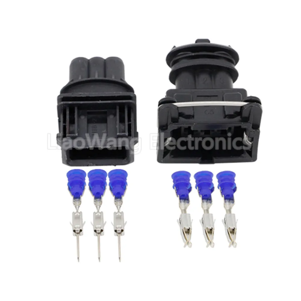 

5sets 3 Pin Male and Female Automotive connector plug with Terminal DJ7035Y-3.5-11/21 3P
