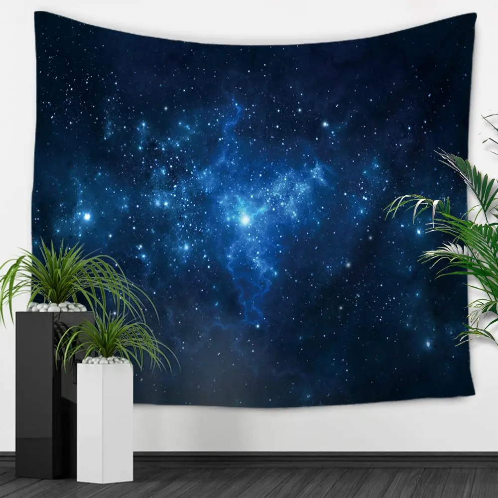 Miracille Star Galaxy прямоугольный гобелен на стену, пляжное полотенце, коврик для йоги, одеяло для пикника, ковер на стену из полиэстера - Цвет: 003