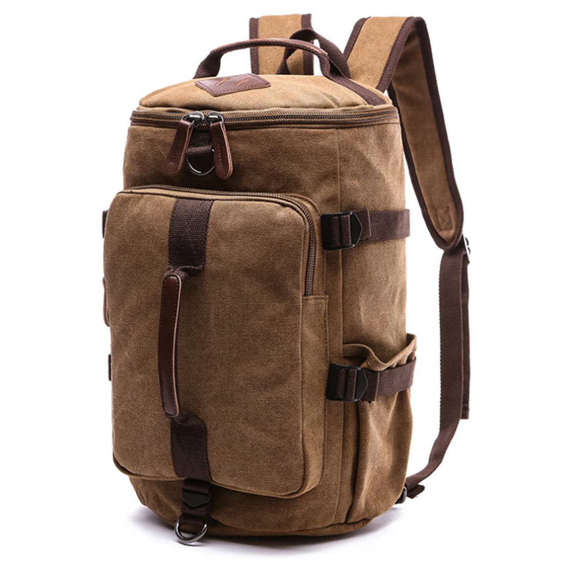 HIPSTEEN Fashion Canvas Men Travel Backpacks Shoulder Bags With Large