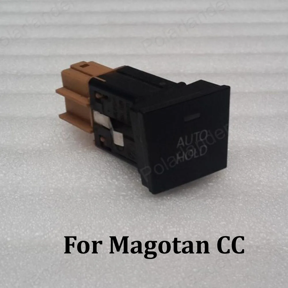 

For M-agotan CC Electronic Parking Brake Automatic Hold Switch Auto Hand Brake Button 3C0 927 227 b