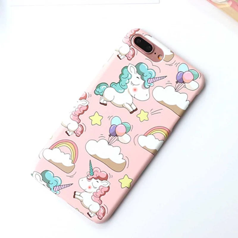 Чехлы для iphone 7 6 S 8 Plus X XS Max XR яркие цвета Жесткий Чехол задней
