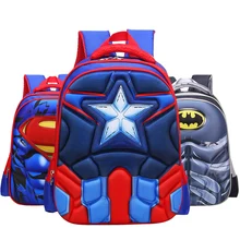 MVK Мстители 4 Капитан Америка ученики начальной школы школьные сумки мальчиков рюкзаки для подростков детская сумка Mochila
