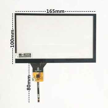 

Compatible replacement 7 inch touch screen universal capacitive navigation screen DVD car navigation screen 6 pin IC:GT911
