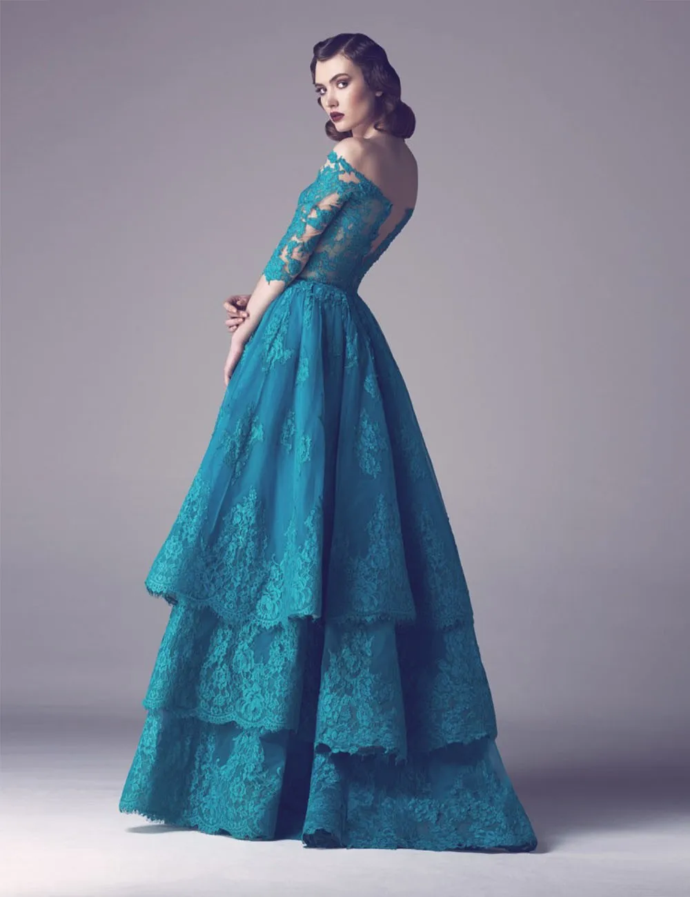 Elie Saab Couture baru 2016 Vintage 