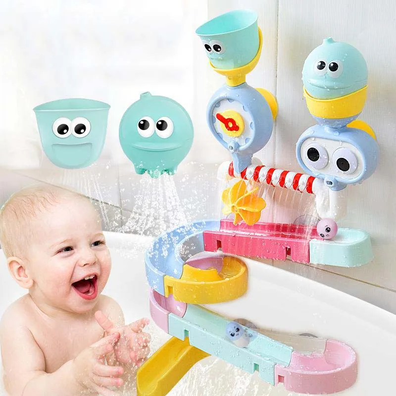 

Baby Bath Toys Summer Spray Toys In The Bathroom For Children Kids Aqua Play Bathtub Water Toy Kit Interactive Shower Accessory