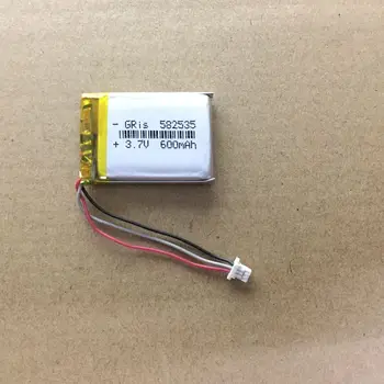 

582535 3.7V 600mAh with plug 360 generation recorder J501 J501C built-in battery