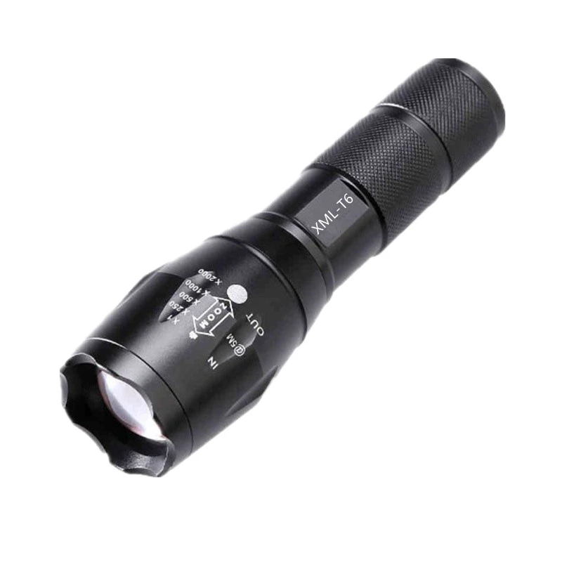 Flash Deal High Bright Portable XML T6 LED Flashlight Bicycle Light 5-Mode Zoomable linternas Torch by 18650 or 3*AAA cycling Front Light 4