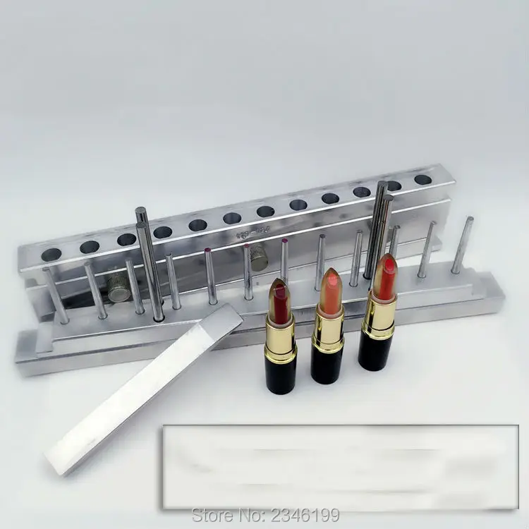 1Set/Piece New Arrival DIY Lipstick Mold, 12Holes 12.1mm High end