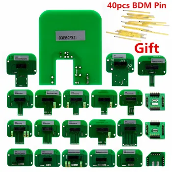 

22PCS/set Adapters BDM Full Set LED BDM Frame ECU RAMP Adapters KTAG KESS KTM Dimsport BDM Probe Adapters