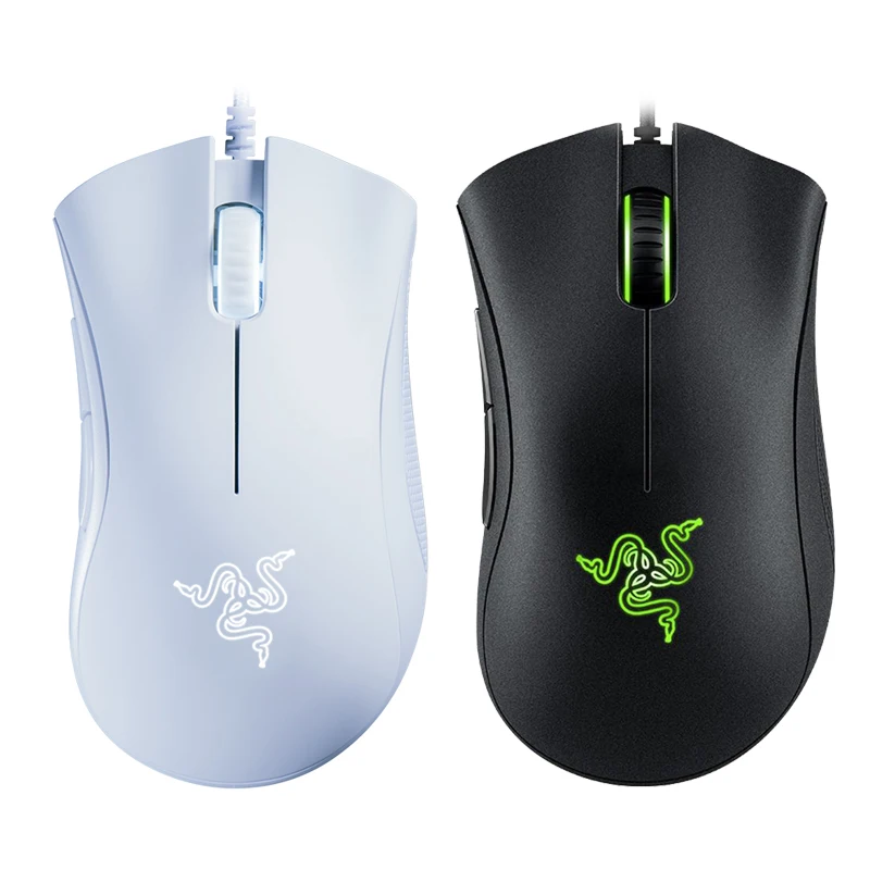 Mouse com Fio Razer Original Deathadder Essencial com Fio Gaming Mouse Mice 6.400 Dpi Sensor Óptico Botões Independentes para Laptop pc Gamer - Imagem 4